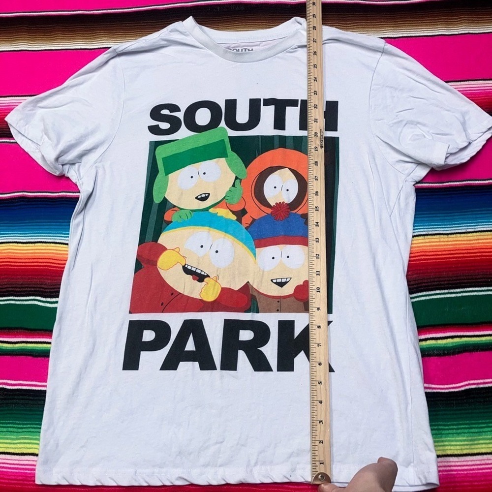 2/$30 South Park T-Shirt Men's Short Sleeve Graphic Print‎ Cartman Kenny Kyle - Picture 6 of 6